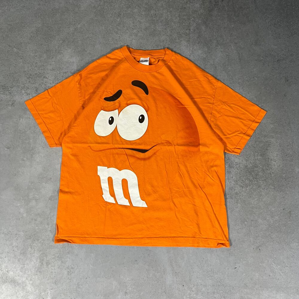 M&M’s T-shirt Orange Candy '09 Men's Size 2X-Large Collectible T-shirt